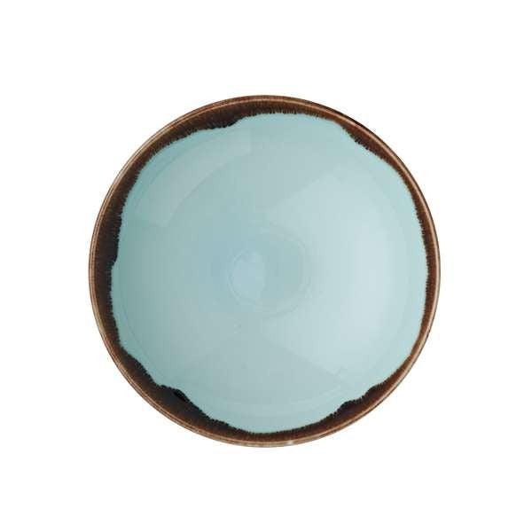Dudson Harvest China Bowl Arc Cardinal, 15 oz., 12/Case - Turquoise