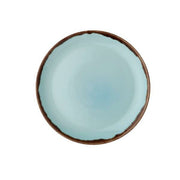 Dudson Harvest China Plate Arc Cardinal, 11 1/4" Diameter, 12/Case - Turquoise