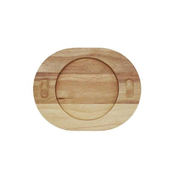 Arcoroc Wood Arc Cardinal, Brown, 6/Case - 11 1/2" Oval