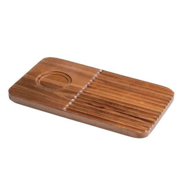 Arcoroc FP318 Wood Serving Board, 8" x 14", Brown, 6/Case - Default Title