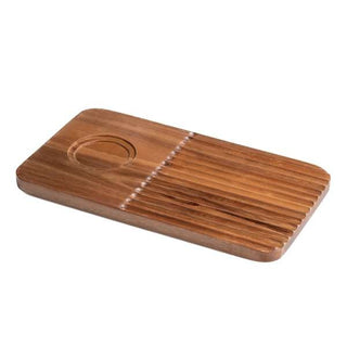 Arcoroc FP318 Wood Serving Board, 8" x 14", Brown, 6/Case - Default Title