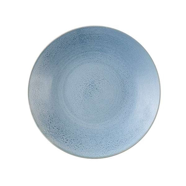 Dudson Evo Origins Stoneware Plate Arc Cardinal, 11 1/2" Diameter - Blue