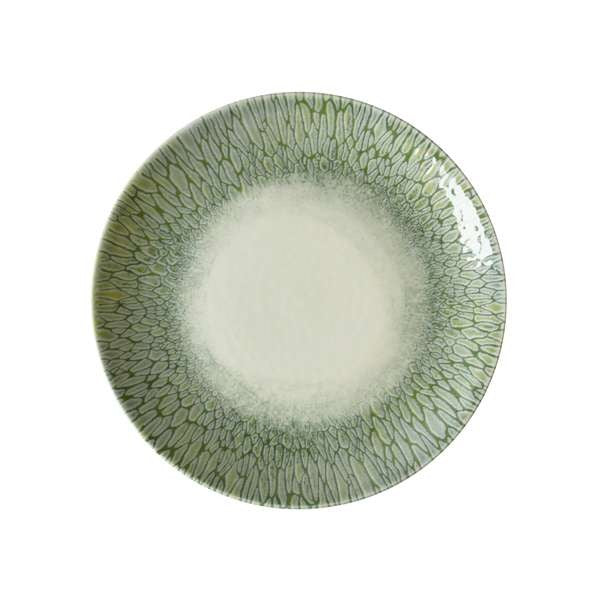 Dudson Papillon by Arc Cardinal China Plate Arc Cardinal, Green, 12/Case - 8 1/2"