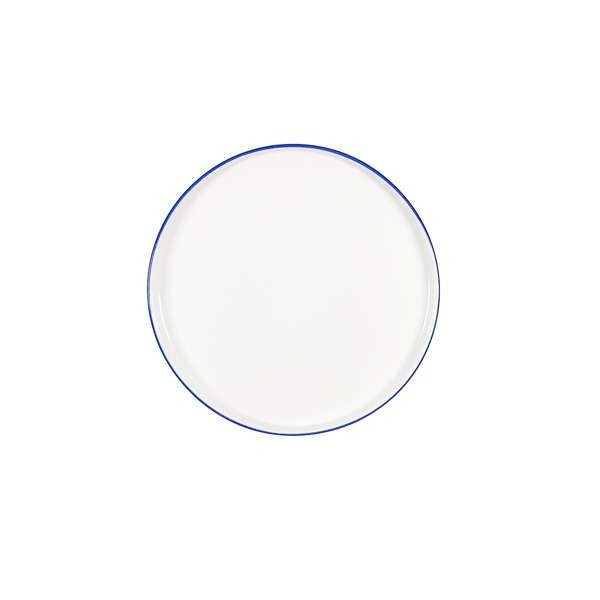 Chef & Sommelier Selene China Plate Arc Cardinal, 10 1/2" Diameter, 8/Case - Blue White