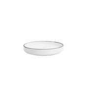 Chef & Sommelier Selene China Plate Arc Cardinal, 6 3/8" Diameter, 24/Case - Black White