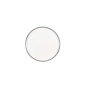 Chef & Sommelier Selene China Plate Arc Cardinal, 9" Diameter, 10/Case - Black White