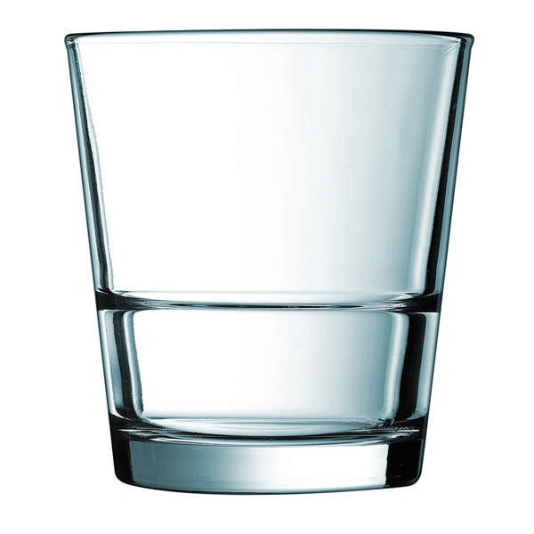 Arcoroc Stack Up Glass Arc Cardinal, Clear, 12/Case - 12 oz.