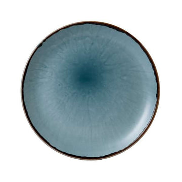 Dudson Harvest China Plate Arc Cardinal, 11 1/4" Diameter, 12/Case - Blue Round
