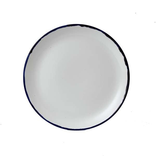 Dudson Harvest China Plate Arc Cardinal, 11 1/4" Diameter, 12/Case - Ink