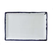 Dudson Harvest China Platter Arc Cardinal, 9" x 13 1/4", 6/Case - Ink