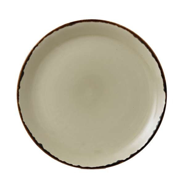 Dudson Harvest China Plate Arc Cardinal, 11 1/4" Diameter, 12/Case - Linen Round