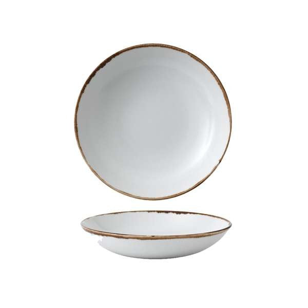 Dudson Harvest China Bowl Arc Cardinal, 15 oz., 12/Case - Natural Round