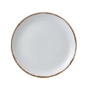 Dudson Harvest China Plate Arc Cardinal, 11 1/4" Diameter, 12/Case - Natural Round