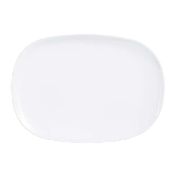 Arcoroc L2808 Evolutions Platter Arc Cardinal, 7 1/4" x 8 1/4", Bright White, 24/Case - Default Title