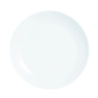 Arcoroc N9362 Evolutions Glass Plate Arc Cardinal, 7 1/4" Diameter, White, 24/Case - Default Title