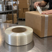 Lavex Tape, 54.864 Meters 60 Yards Long, Clear - in use