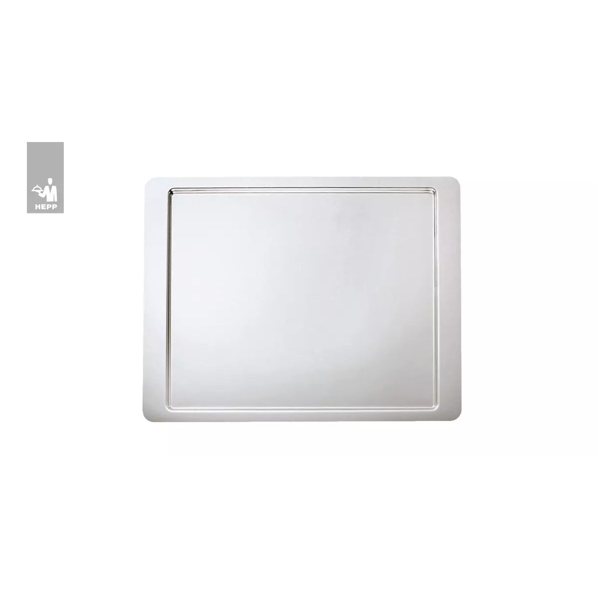Hepp 12.2056 Neutral Stainless Steel Tray, Silver - 25 5/8"