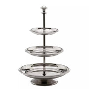 Hepp 12.2269.2130 Excellent Stainless Steel Pastry Stand, 8 3/8" Diameter, Silver - Default Title