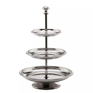 Hepp 12.2269.2130 Excellent Stainless Steel Pastry Stand, 8 3/8" Diameter, Silver - Default Title