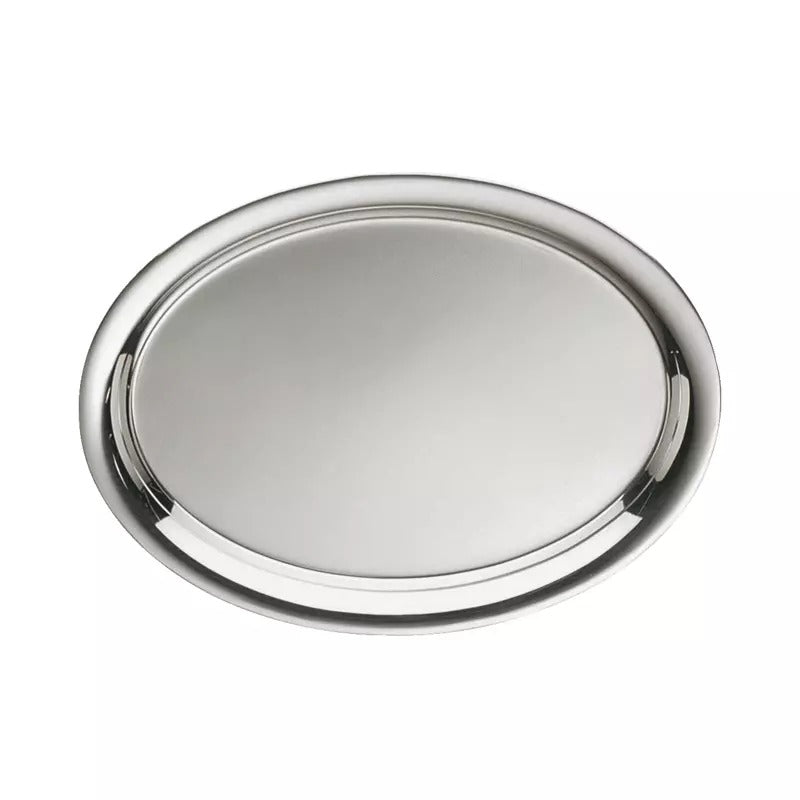 Hepp 13.3032.2650 Neutral Stainless Steel Serving Tray, 7 7/8" x 10 5/8", Silver - Default Title