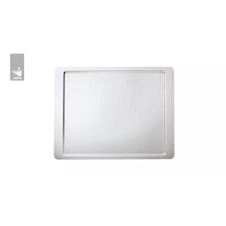 Hepp 13.3056.6500 Neutral Stainless Steel Tray, 20 7/8" x 25 5/8", Silver - Default Title