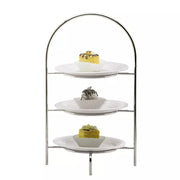 Hepp 13.3078.2400 Neutral Stainless Steel Display Stand, 11 3/8" Long, Silver - Default Title