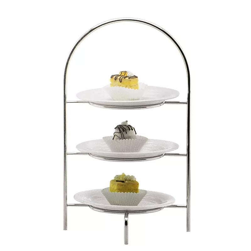Hepp 13.3078.2400 Neutral Stainless Steel Display Stand, 11 3/8" Long, Silver - Default Title
