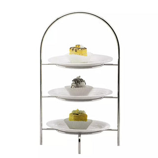 Hepp 13.3078.2400 Neutral Stainless Steel Display Stand, 11 3/8" Long, Silver - Default Title