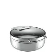 Hepp 57.0001.6040 Excellent Stainless Steel Induction Chafer, 15 1/4" Diameter, Silver - Default Title