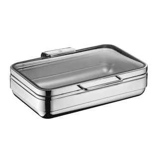 Hepp 57.0003.6040 Excellent Stainless Steel Full Size Chafing Dish, 8 qt., Silver - Default Title