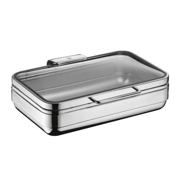 Hepp 57.0003.6040 Excellent Stainless Steel Full Size Chafing Dish, 8 qt., Silver - Default Title