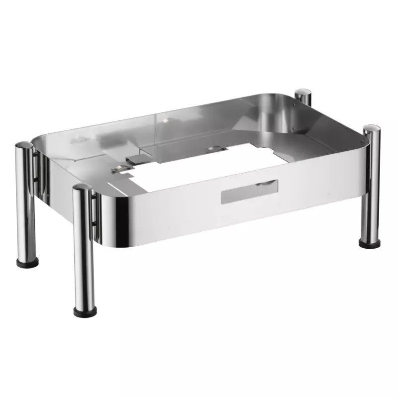 Hepp 57.0014.6040 Excellent Stainless Steel Dish Buffet Frame, 14 5/8" x 25 5/8", Silver - Default Title