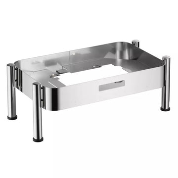 Hepp 57.0014.6040 Excellent Stainless Steel Dish Buffet Frame, 14 5/8" x 25 5/8", Silver - Default Title