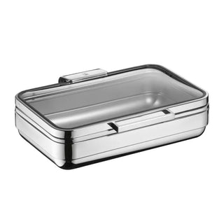 Hepp 57.0022.6040 Arte Stainless Steel Full Size Chafing Dish, 8 qt., Silver - Default Title