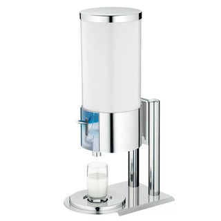 Hepp 57.0118.6040 Excellent Milk Dispenser, 1.78 gal., Silver - Default Title