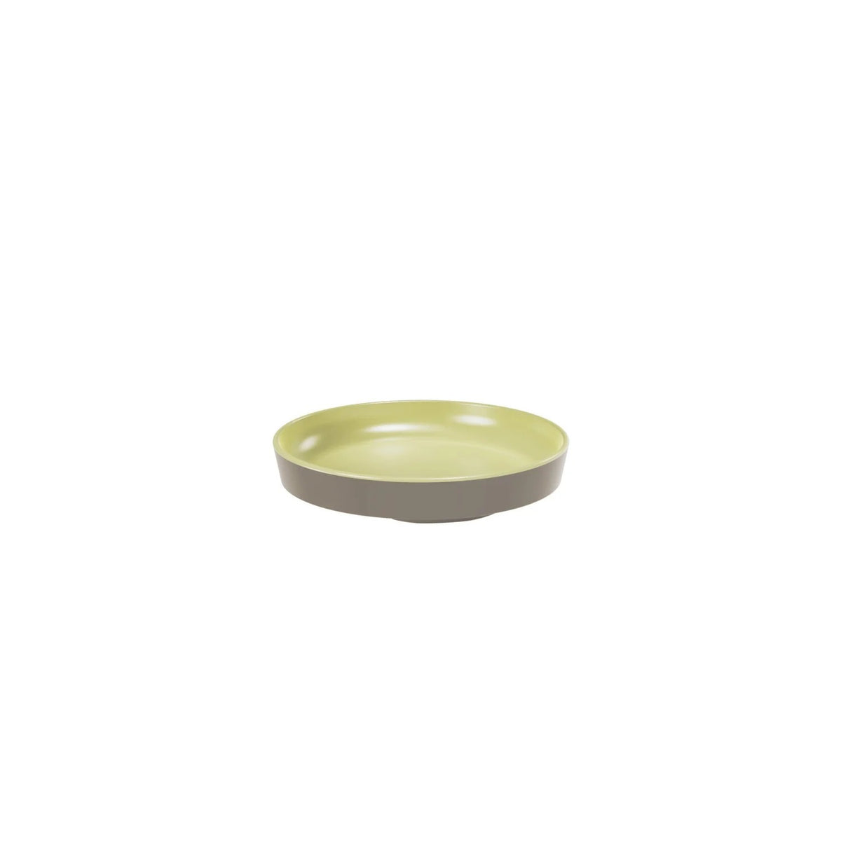 Dalebrook from Global Tableware Collective Mayfair Melamine Lid, 5 1/2" Diameter, 12/Case - Gray Green