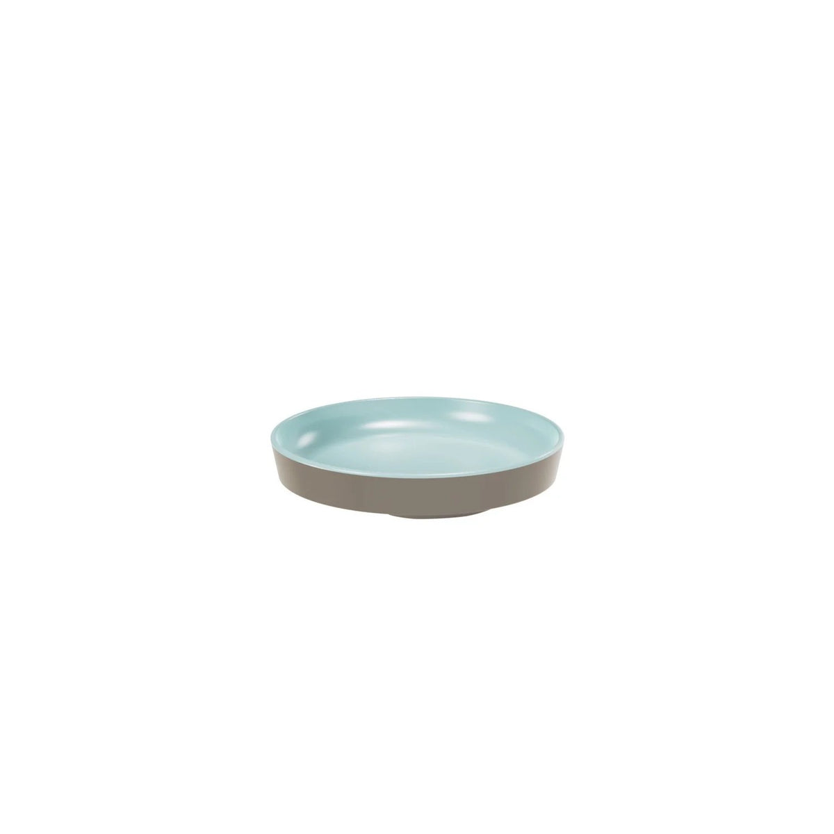 Dalebrook from Global Tableware Collective Mayfair Melamine Lid, 5 1/2" Diameter, 12/Case - Blue Gray