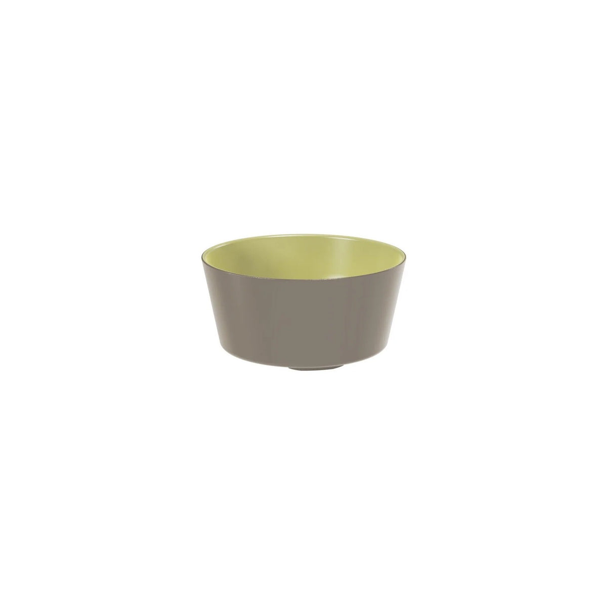 Dalebrook from Global Tableware Collective Mayfair Melamine Bowl, 17 oz., 8/Case - Gray Green