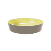 Dalebrook from Global Tableware Collective Mayfair Melamine Bowl, 80 oz., 6/Case - Gray Yellow