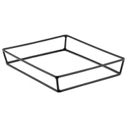 Dalebrook from Global Tableware Collective Iron Display Riser, 12 1/8" Long, Black - 10 1/8" x 2 1/8"