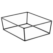 Dalebrook from Global Tableware Collective Iron Display Riser, 12 1/8" Long, Black - 10 1/8" x 3 15/16"