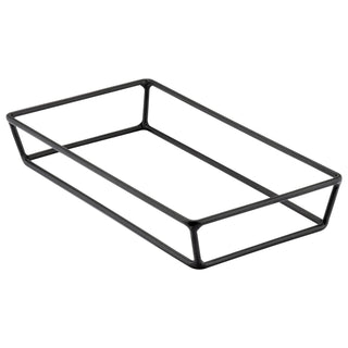 Dalebrook from Global Tableware Collective Iron Display Riser, 12 1/8" Long, Black - 6 1/2" x 2"