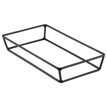 Dalebrook from Global Tableware Collective Iron Display Riser, 12 1/8" Long, Black - 6 1/2" x 2"