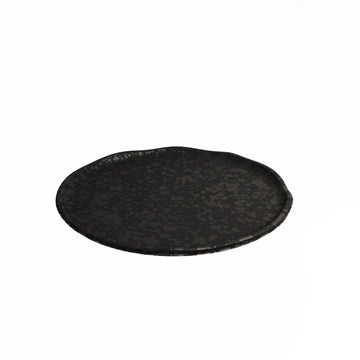 Dalebrook from Global Tableware Collective Mineral Melamine Plate, Black - 8"