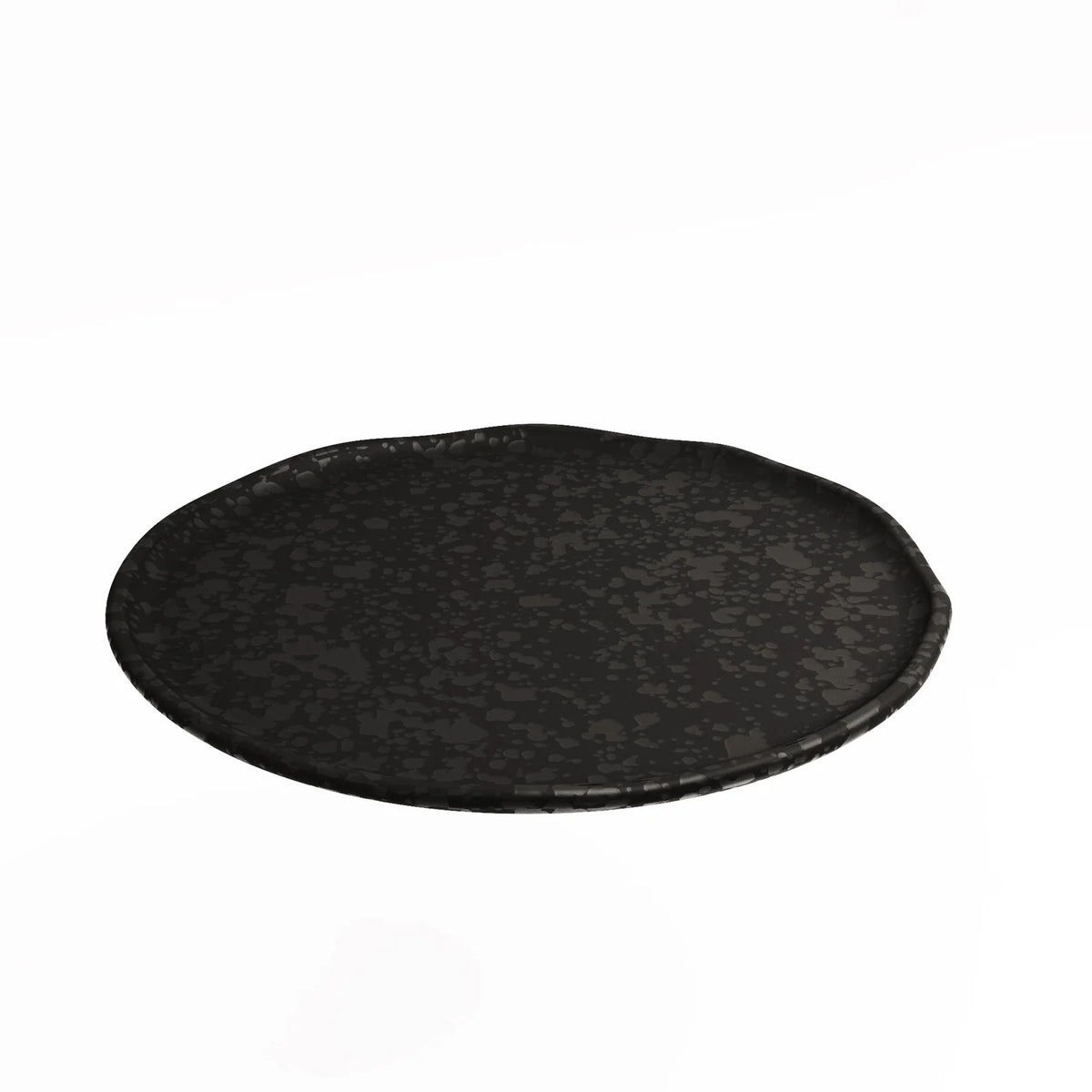 Dalebrook from Global Tableware Collective Mineral Melamine Plate, Black - 10"