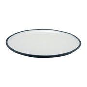 Dalebrook from Global Tableware Collective Marl Melamine Plate, 11" Diameter, 12/Case - White