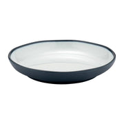 Dalebrook from Global Tableware Collective Marl Blue Melamine Plate, 11" Diameter, 12/Case - Blue White