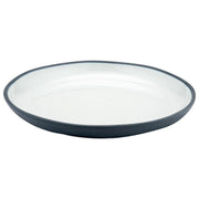 Dalebrook from Global Tableware Collective Marl Blue Melamine Plate, 15 5/16" Diameter, 6/Case - Blue White