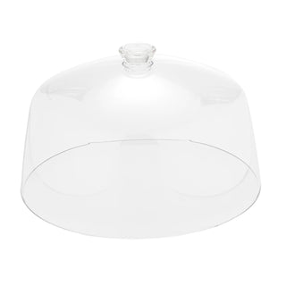 Dalebrook from Global Tableware Collective DBTC42680 SAN Plastic Cake Cover, 6 1/2" High, Clear - Default Title