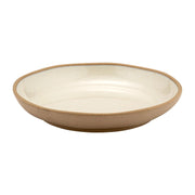 Dalebrook from Global Tableware Collective Marl Blue Melamine Plate, 11" Diameter, 12/Case - Beige Bone-Cream White